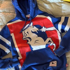 Mitchell & Ness throwback Denver broncos Hoodie M